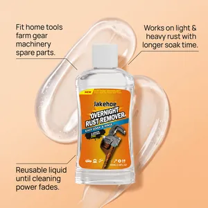 Jakehoe overnight rust remover gel for home tools and machinery, 100ml reusable liquid