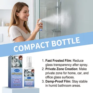 Effektives Jue Fish Sichtschutz-Spray 100ml für matte Badezimmerfenster und Glasscheiben