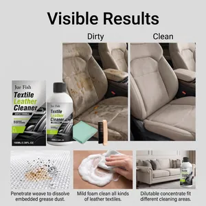 Kit de nettoyage efficace pour textiles et cuir, sièges auto et tissus d'ameublement