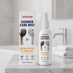 JAKEHOE shower head care mist spray for intensive cleaning and limescale removal