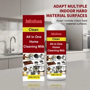 Lait nettoyant ménager tout-en-un Jakehoe 100ml pour surfaces dures intérieures multiples