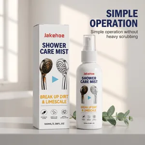 Jakehoe shower care mist cleaning spray in 100ml bottle with professional packaging