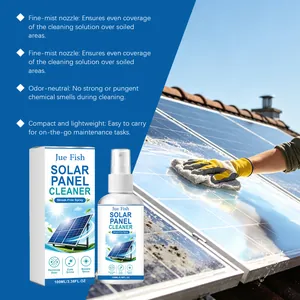 Spray de nettoyage pour panneaux solaires 100ml élimine la poussière et la saleté