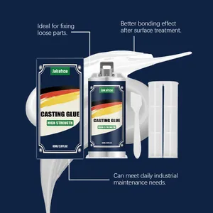 High strength JAKEHOE casting glue set for industrial maintenance and metal parts fixing.
