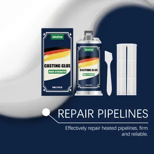 High strength industrial Jakehoe casting glue kit designed for heated pipeline repairs