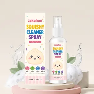 Jakehoe Squishy Toy Cleaning Spray Mild Formula Surface Stain Dust Remover For Slow Rebound Soft Toys Refreshing Agent