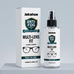 Jakehoe anti-fog spray for glasses in 100ml bottle with professional packaging box