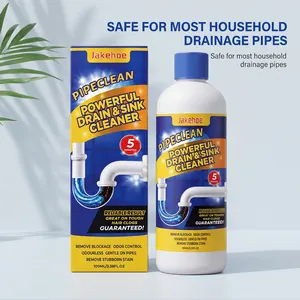 Professional Jakehoe powerful drain and sink cleaner 100ml bottle and packaging display