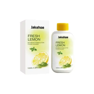 Jakehoe 100ml lemon scented floor cleaner with balanced formulation and packaging