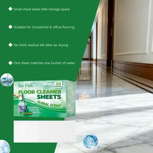 Feuilles de nettoyage Jue Fish au parfum floral pour carrelage et parquet domestique