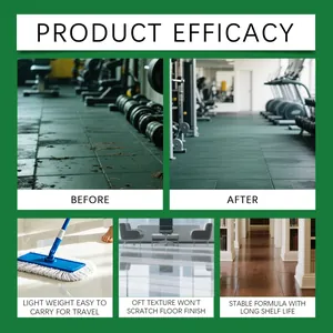 Efficacité des feuilles de nettoyage sur tapis de sport et sols en bois polis