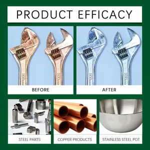 Detailed efficacy comparison of metal cleaning paste on steel, copper, and stainless steel