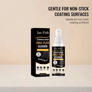 Spray nettoyant pour plaques de gril Jue Fish de 100 ml dans son emballage