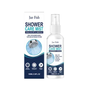 Jue Fish 100ml shower care mist for limescale and dirt removal on bathroom fixtures