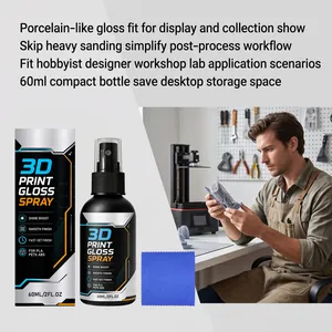 60ml 3D-Druck Glanzspray für PLA und ABS Modelle, vereinfacht die Nachbearbeitung