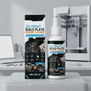 Vista detallada del spray limpiador de residuos de placa de impresión 3D de 50ml
