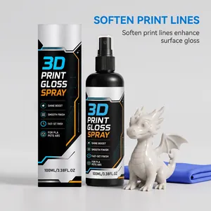Spray lucido professionale 100ml per stampa 3D finitura superfici modelli PLA PETG ABS