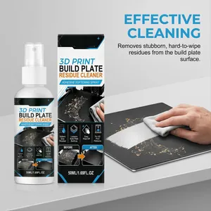 Spray limpiador de placas de impresión 3D eficaz para eliminar residuos persistentes