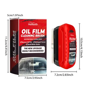 Spazzola Homonth per la pulizia del film d'olio del parabrezza con misure dettagliate