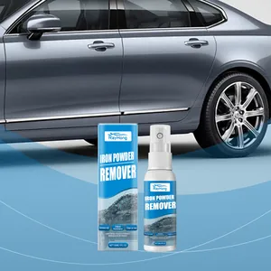Dettaglio dello spray e della confezione di RayHong per rimuovere polvere di ferro
