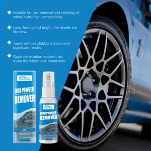 Caratteristiche dettagliate dello spray antiruggine RayHong per la pulizia dei cerchi auto