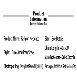 Especificaciones técnicas detalladas del collar con colgante de tulipán en cobre y circón
