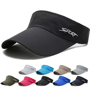 Sonnenblende Hut Sport Mesh Atmungsaktiv Leer Oben Verstellbar Für Tennis Laufen Outdoor Unisex Sportlich