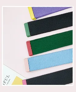 Bunte DIY gewebte Umhängebander mit Metallenden für Taschen und Schlüsselanhänger