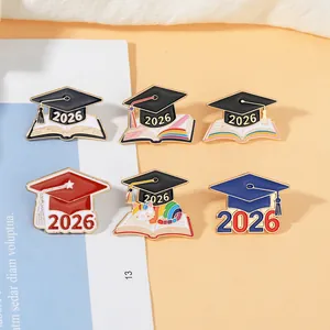 2026 Καρφίτσα καπέλο αποφοίτησης δώρο φοιτητή γιορτή σχολική διακόσμηση αξεσουάρ