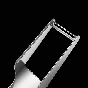 Stainless steel watermelon slicer and fruit cube cutter tool for kitchen use