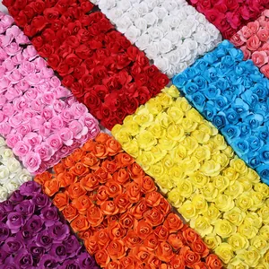 Artificial small rose flowers for DIY craft, handmade floral wreath and party wedding decoration.