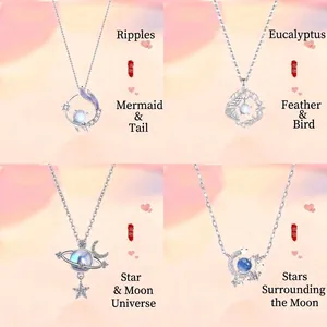 Origineel Ontwerp Ripple Vissenstaart Hanger Halsketting Voor Vrouwen Legering Strass Kunstparel Sleutelbeen Ketting Sieraden Cadeau