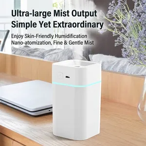 Mini humidificateur d'air USB portable à haute capacité pour la maison et le bureau