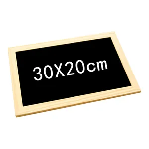 30x20cm single-sided wooden framed chalkboard for drawing or shop advertisements