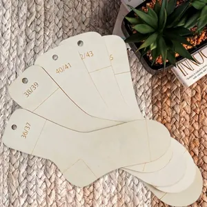 Bloqueurs de Chaussettes en Bois pour Tricot Formes de Chaussettes en Bois pour Façonner Sécher Et Exposer des Chaussettes Tricotées Main Outils de Tricot Décoration Maison