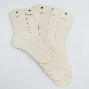 Ensemble de 5 bloque-chaussettes en bois pour le tricot et façonnage, tailles 36-45