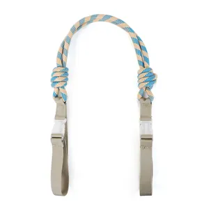 Durable nylon rope shoulder strap extension for eco-friendly reusable shopping bags