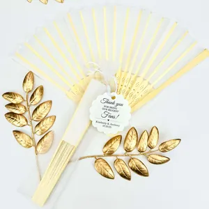 Elegant Bamboo Silk Folding Hand Fan Solid Color Vintage Chinese Style For Wedding Party Favors Gifts Bridal Dance Performance