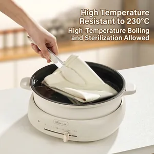 Tapete de silicona grueso y resistente al calor que se hierve para desinfectar.