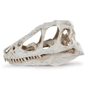 Realistisches Dinosaurier-Skelett aus Harz für Aquarien und Reptiliengehege-Dekoration
