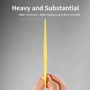 Cortador de masa manual amarillo profesional de 6mm para uso doméstico y comercial