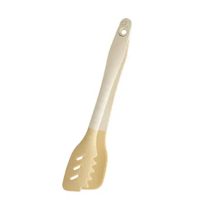 Pinzas de cocina multifuncionales de silicona resistentes al calor para barbacoa y pasta