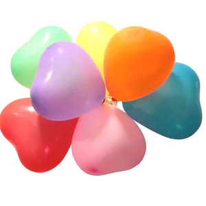 Pearlized Thickened Heart Shaped Rubber Balloons For Christmas Wedding Birthday Party Celebration Romantic Decoration Accessories