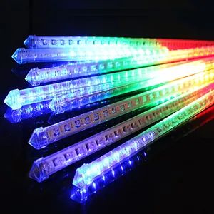 LED Meteor Shower Rain Lights Waterproof Falling Rain Drop Lights For Christmas Tree Outdoor Garden Party Decoration