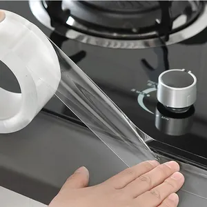 Transparent Traceless Nano Double Sided Tape Waterproof Washable Reusable Magic Acrylic Adhesive Tape For Home Kitchen
