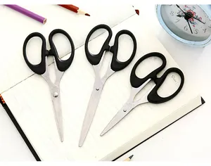 Stainless steel small scissors office paper cutter art student DIY handmade practical 3pcs set