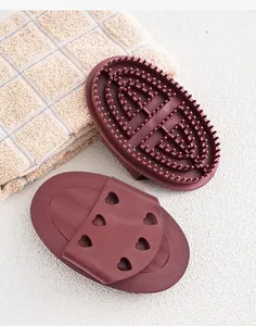 Silicone body massage brush meridian brush anti cellulite brush deep tissue tool for spa relax.