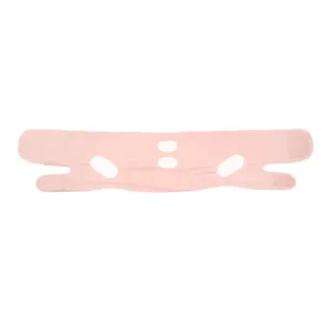 Bendaggio di sollevamento facciale elastico linea V traspirante per maschera notte.