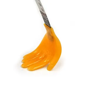 Silicone meridian massage patting stick hand shape slap body relaxing health care tool