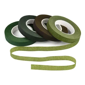 4 rolls of multi-colored floral tapes for flower stem wrapping and DIY craft projects